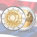 Alankomaat 2 euroa UNC 2015 - EU:n lipun 30-vuotispäivä