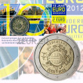 Alankomaat 2 euroa BU 2012 - 10 vuotta Euro Cash  