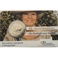 Alankomaat 2 euroa BU 2013 - "Beatrix ja Willem Alexander"  