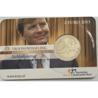 Alankomaat 2 euroa BU 2013 - "Beatrix ja Willem Alexander"  