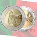 Portugali 2 euroa UNC 2013 - Clerigos Towerin 250 vuotta