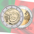 Portugali 2 euroa UNC 2017 - 150 vuotta Raul Brandãon syntymästä