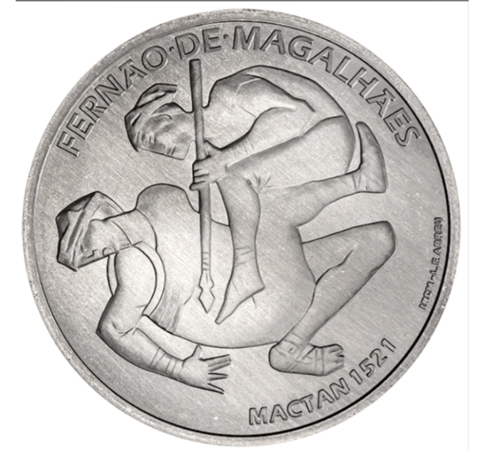 Portugali 7,5 euroa UNC 2021 - 5. vuosisata Ferdinand Magellanin maailmanympärimatkasta - Mactan 1521
