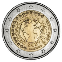 Portugali 2 euroa UNC 2025 - Kestävä kehitys