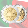 Portugali 2 euroa UNC 2007 - 50 vuotta Rooman sopimusta