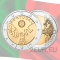 Portugali 2 euroa UNC 2014 - 40 vuotta 25. huhtikuuta vallankumouksesta - Neilikkavallankumous