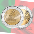 Portugali 2 euroa UNC 2021 - Euroopan unionin neuvoston puheenjohtajuus