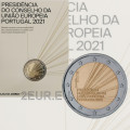 Portugali 2 euroa BU 2021 - Euroopan unionin neuvoston puheenjohtajakausi  