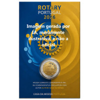 Portugali 2 euroa BU 2026 - Rotary-säätiön 100-vuotisjuhla Portugalissa
