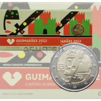 Portugali 2 euroa proof 2012 - Guimaraes - Euroopan kulttuuripääkaupunki  