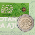 Portugali 2 euroa proof 2018 - 250 vuotta Ajudan kasvitieteellisen puutarhan perustamisesta  