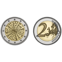 Portugali 2 euroa proof 2023 - Rauha käsissämme