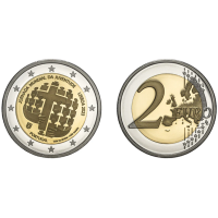 Portugali 2 euroa proof 2023 - Maailman nuorten päivä
