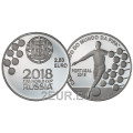 Portugali 2,5 euroa UNC 2018 - Jalkapallon MM-kisat Venäjällä