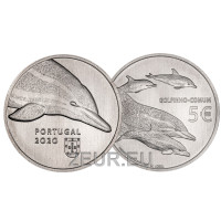 Portugali 5 euroa UNC 2020 - The Dolphin