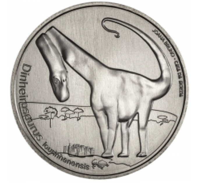 Portugali 5 euroa UNC 2021 - Dinheirosaurus Lourinhanensis