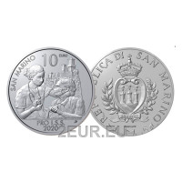 San Marino 10 euroa BU 2020 - Pro I.S.S