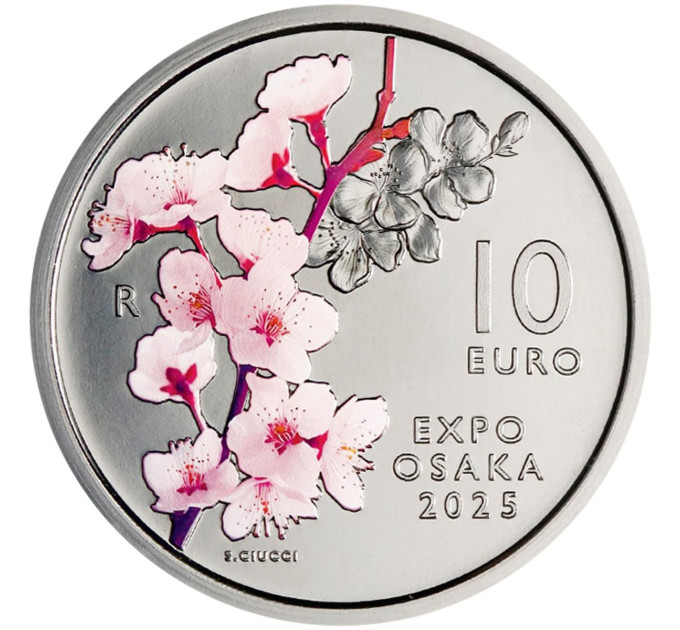 San Marino 10 euroa BU 2025 - Expo Osaka