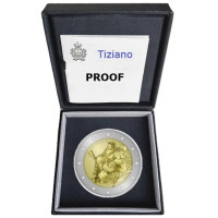 San Marino 2 euroa Proof 2026 - Tizianon kuoleman 450-vuotismuisto
