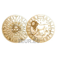 San Marino 5 euro UNC 2019 - "Horoskoopit - Leo"