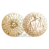 San Marino 5 euro UNC 2020 - "Horoskoopit - Vaaka"