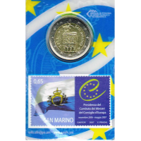 San Marino 2 EURO BU 2012 + Leima