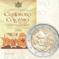 San Marino 2 euroa BU 2006 - 500 vuotta Christopher Columbuksen kuolemasta