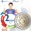 San Marino 2 euroa BU 2012 - 10 vuotta Euro Cash