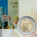 San Marino 2€ BU 2011 - "Paavin vierailu San Marinoon" C/C