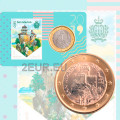 San Marino 2019 - 1€ BU C/C №3 + Leima