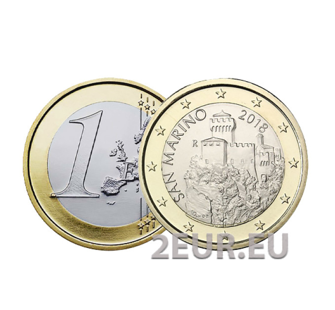San Marino 1 Euro UNC 2018