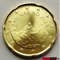 San Marino 20 senttiä UNC 2025