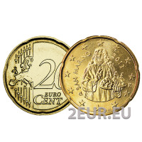 San Marino 20 senttiä UNC 2013