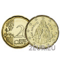 San Marino 20 senttiä UNC 2016