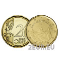 San Marino 20 senttiä UNC 2017