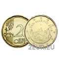 San Marino 20 senttiä UNC 2018