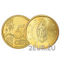 San Marino 50 senttiä UNC 2019