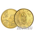 San Marino 50 senttiä UNC 2023