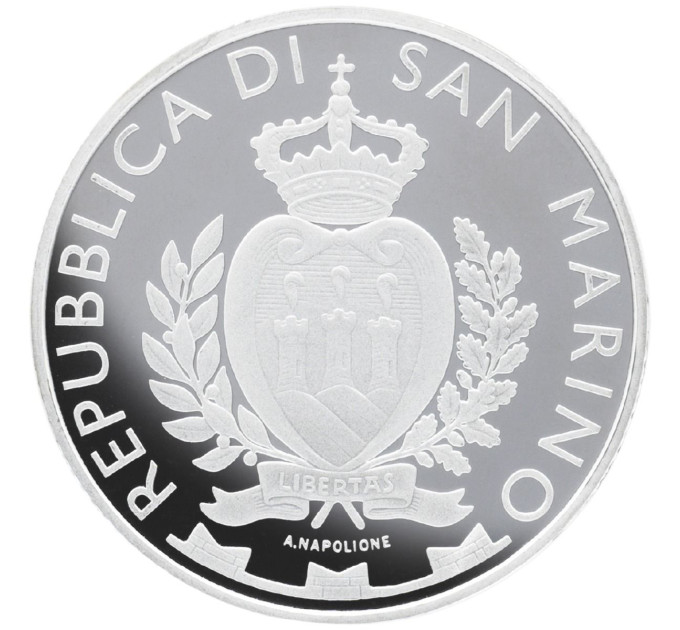 San Marino 10 euroa proof 2025 - Siviilipoliisi