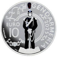 San Marino 10 euroa proof 2025 - santarmisto