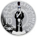 San Marino 10 euroa proof 2025 - santarmisto