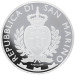San Marino 10 euroa proof 2025 - santarmisto