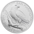 San Marino 5 euroa BU 2025 - Muuttohaukka