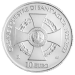 San Marino 10 euroa proof 2023 - 100 vuotta Pyhän Agathan ratsastusritarikunnan perustamisesta