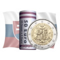 Slovakia 2 euroa UNC rullaa 2013 - Pyhät Cyril ja Methodius