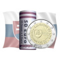 Slovakia 2 euroa UNC rullaa 2016 - Slovakian EU-puheenjohtajuus