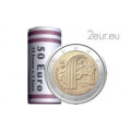 Slovakia 2 euroa UNC rullaa 2018 - Slovakian tasavallan 25 vuotta