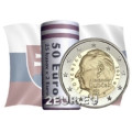 Slovakia 2 euroa UNC rullaa 2021 - 100th anniversary of the birth of Alexander Dubchek  