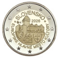 Slovakia 2 euroa UNC 2026 - Trencin