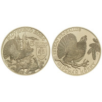  Slovakia 5 euroa UNC 2024 - Fauna and Flora Slovakiassa - Vuorimetso